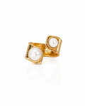 DUO PEARL RING